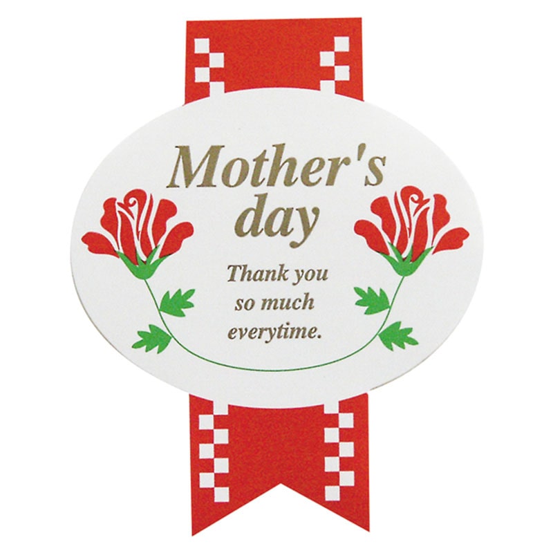 母の日シール-3/チロリアン 60枚入《WEB》