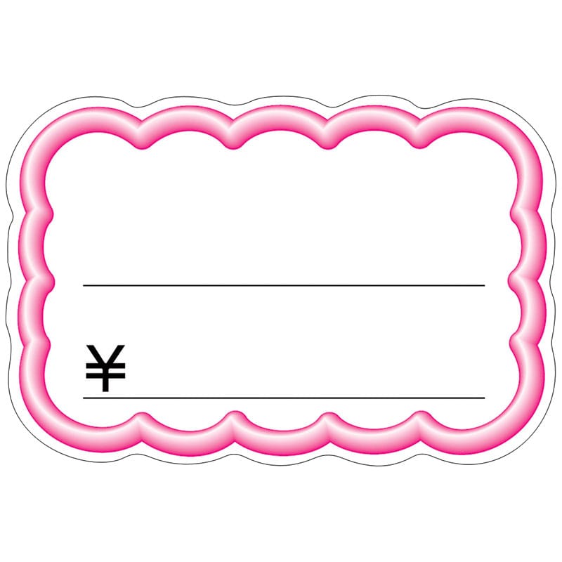抜型カード 立体枠 雲 中「¥」《WEB》