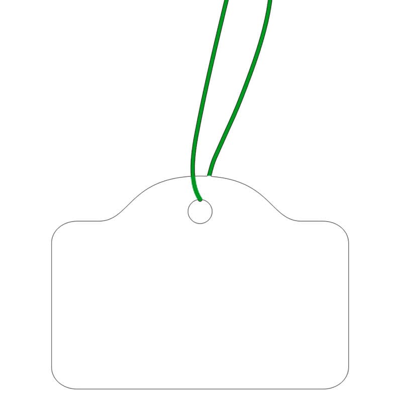 提札 カバン型 小物用 白無地《WEB》
