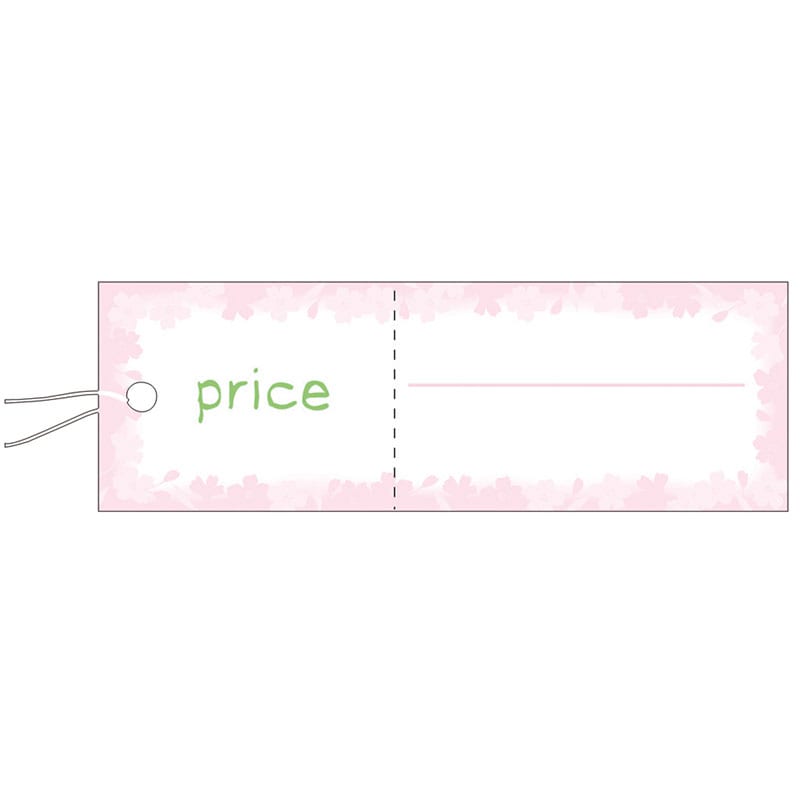 提札 長型 花枠《WEB》