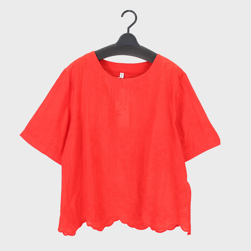 婦人『Khaki Koji』刺しゅうトップス