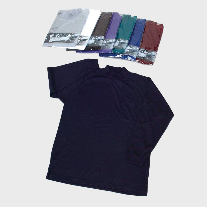 紳士長袖リバーシブルハイネック