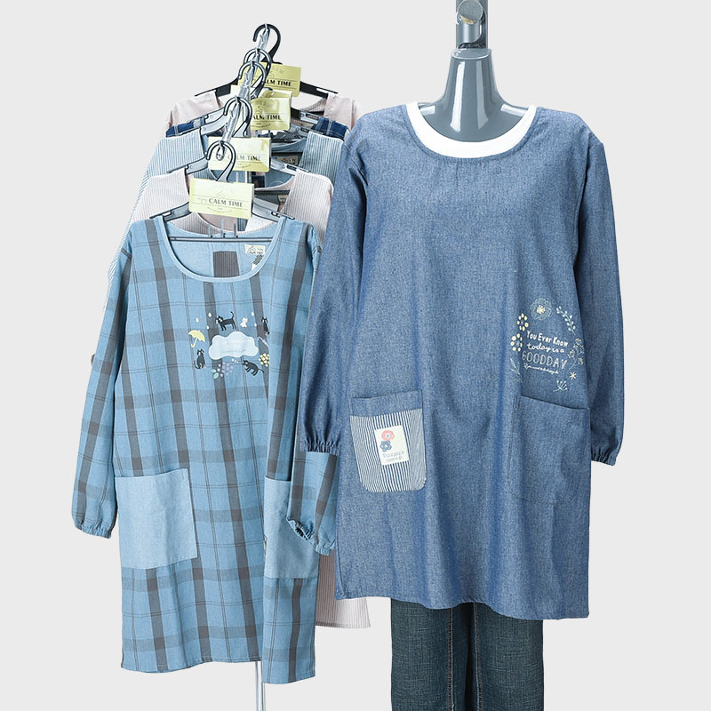 デニム風先染めカッポー