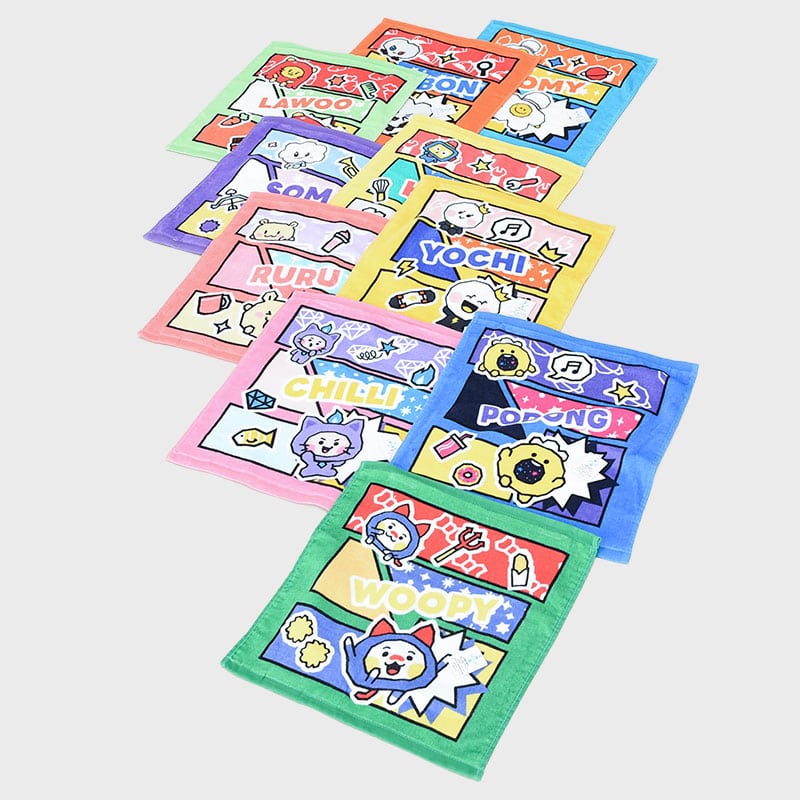 超特価プリントハンドタオル