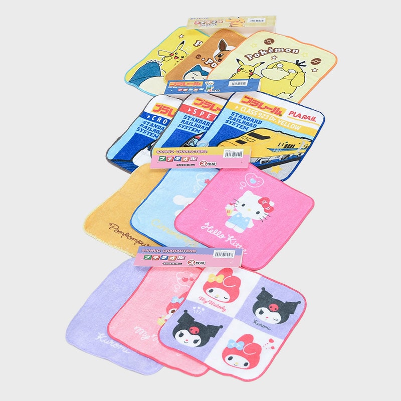 3Pキャラ込プチタオル