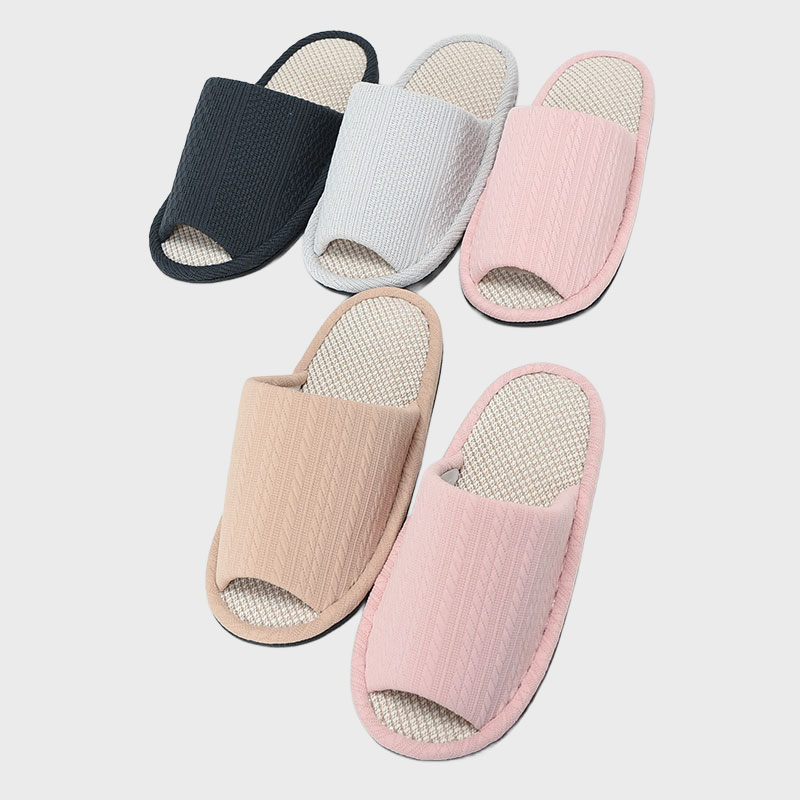 婦人外縫ジャカードスリッパ