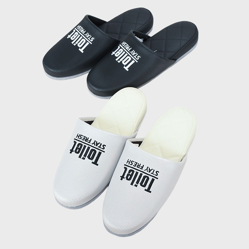 PVCトイレスリッパ モノトーン