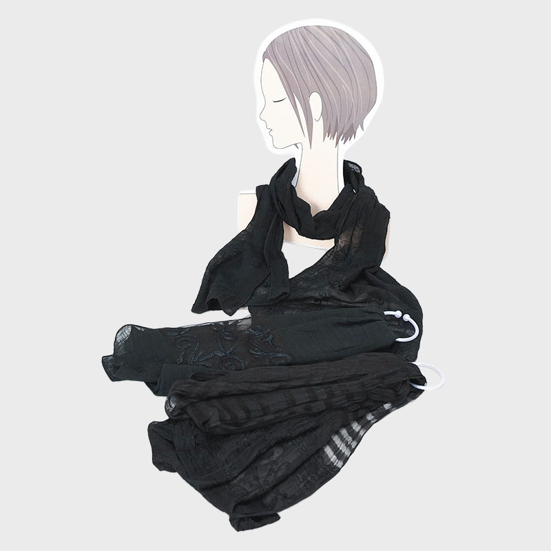 刺繍インドストール