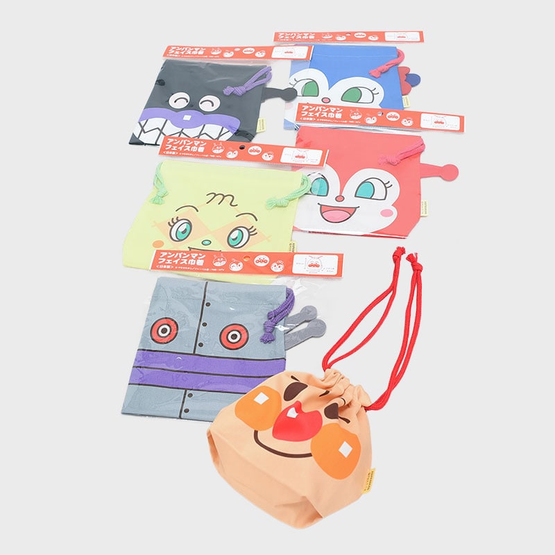 アンパンマンフェイス巾着