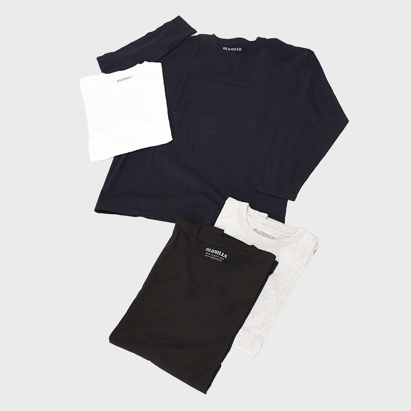 紳士無地長袖ヘビーウェイトTシャツ