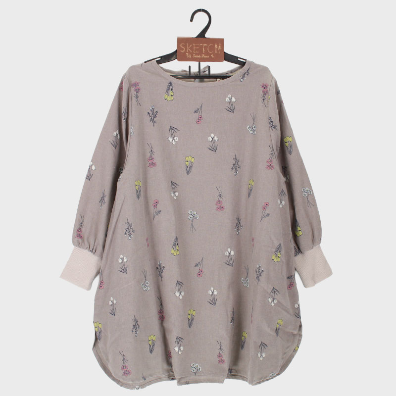 婦人裏フリース首ひもかぶり型カッポー