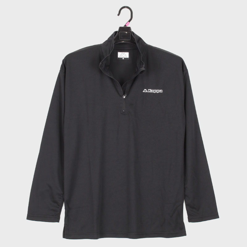 婦人長袖ハーフジップシャツ『Kappa』