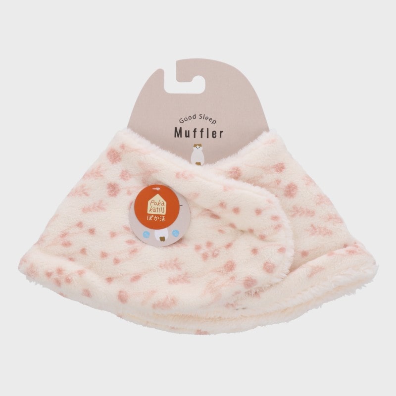 おやすみマフラー(花柄)