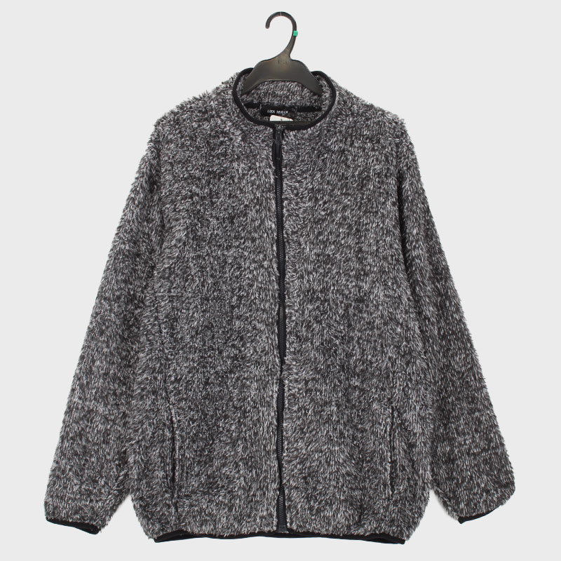 紳士ボアフリースフルジップ