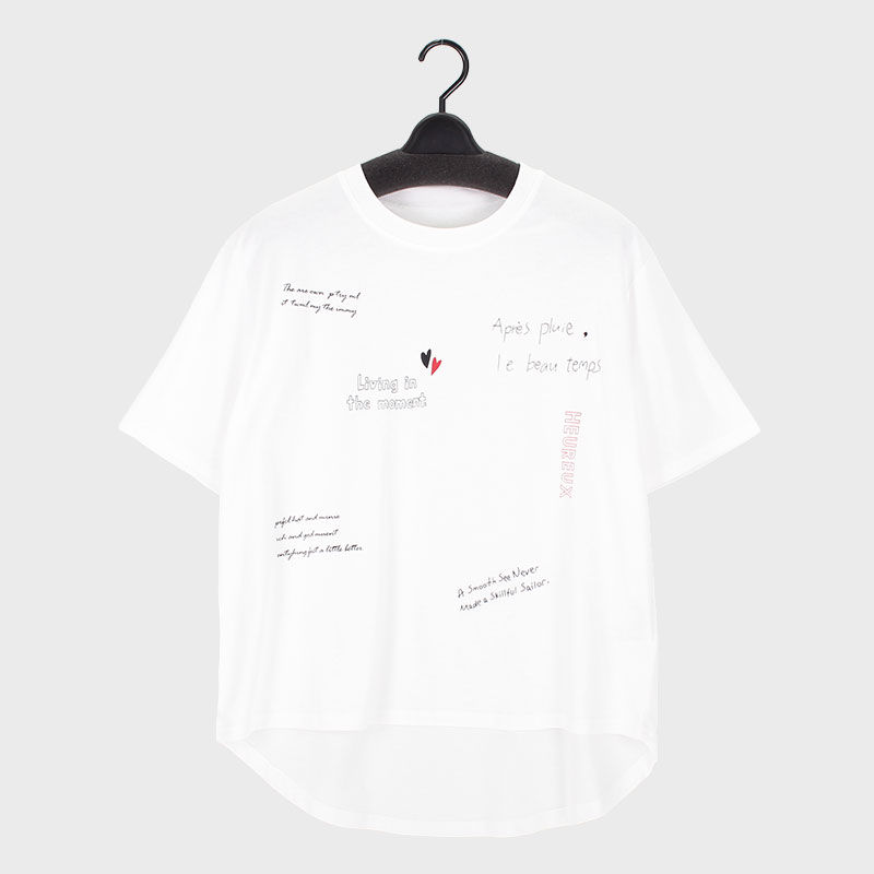 婦人『COCON』英字Tシャツ