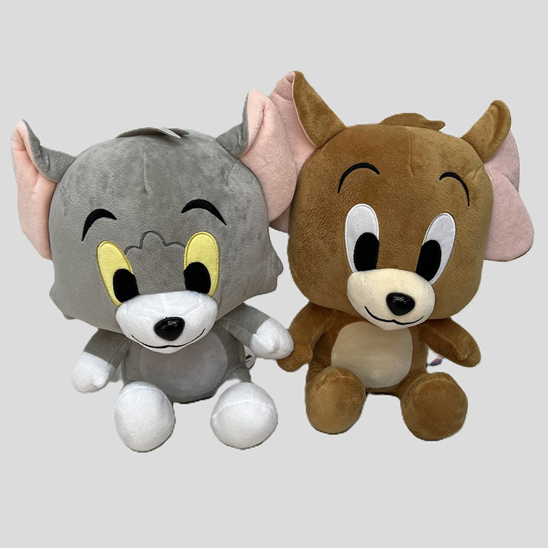 TOM&JERRY座りぬいぐるみ