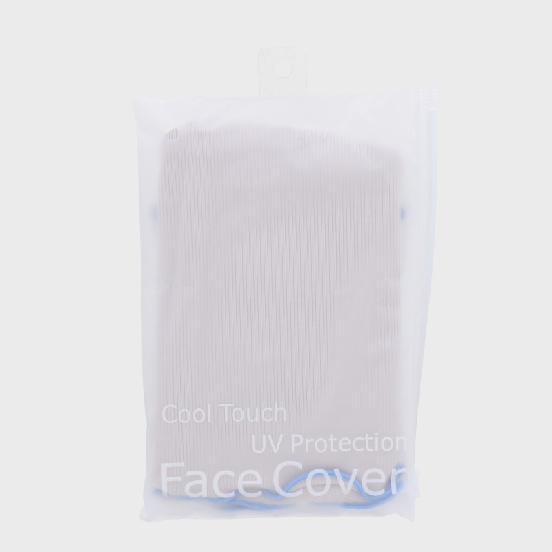 婦人『冷感リブメロウ フェイス&ネックカバー』フェイスカバー『ひんやり冷感』