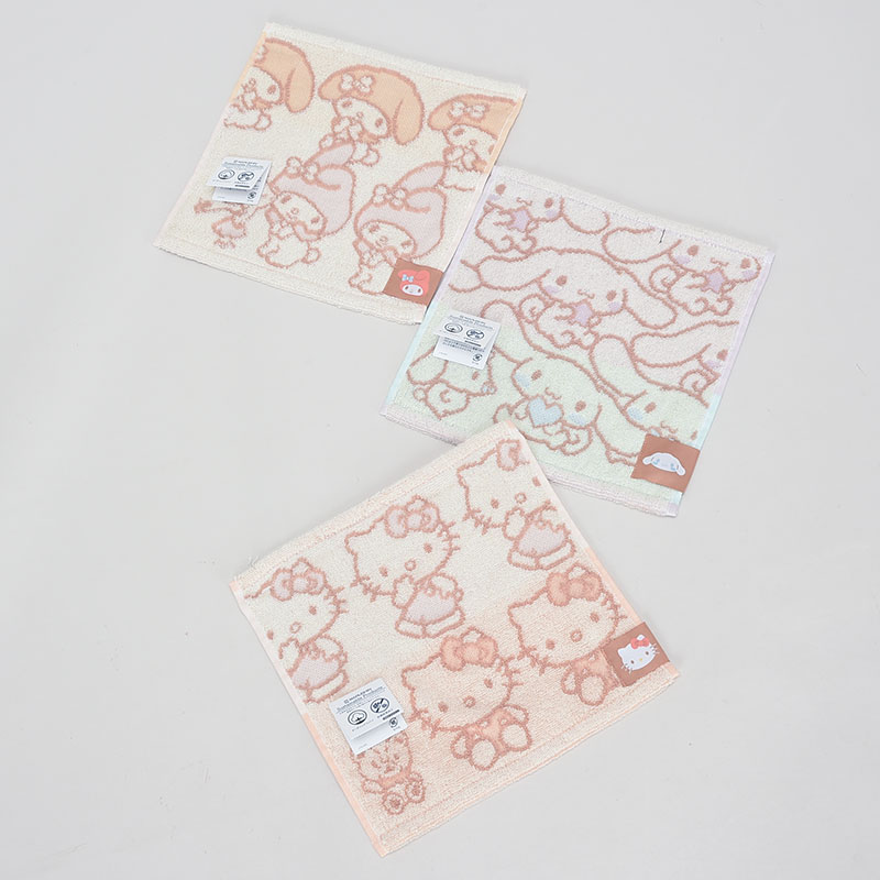 超特価サンリオナチュラルミニタオルハンカチ