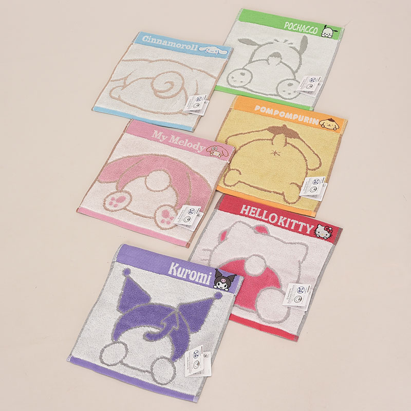 新柄サンリオヒップ柄ミニタオルハンカチ