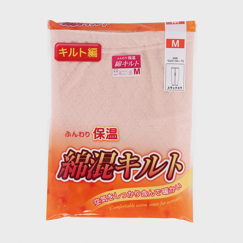 婦人キルト9分丈ボトム