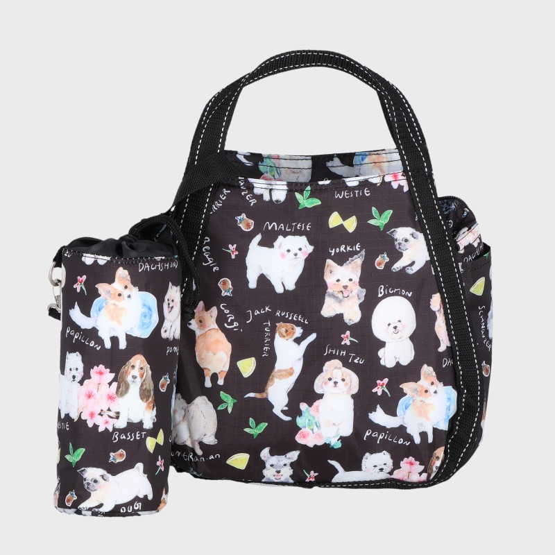 婦人ペットボトルケース付き保冷保温バッグ