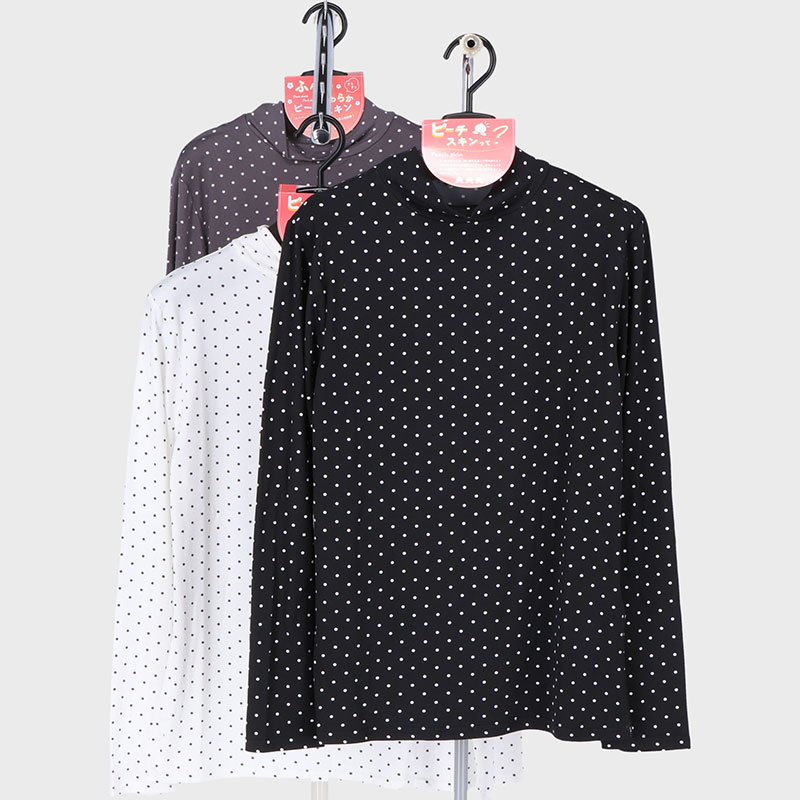婦人やわらかタッチプリントTシャツ