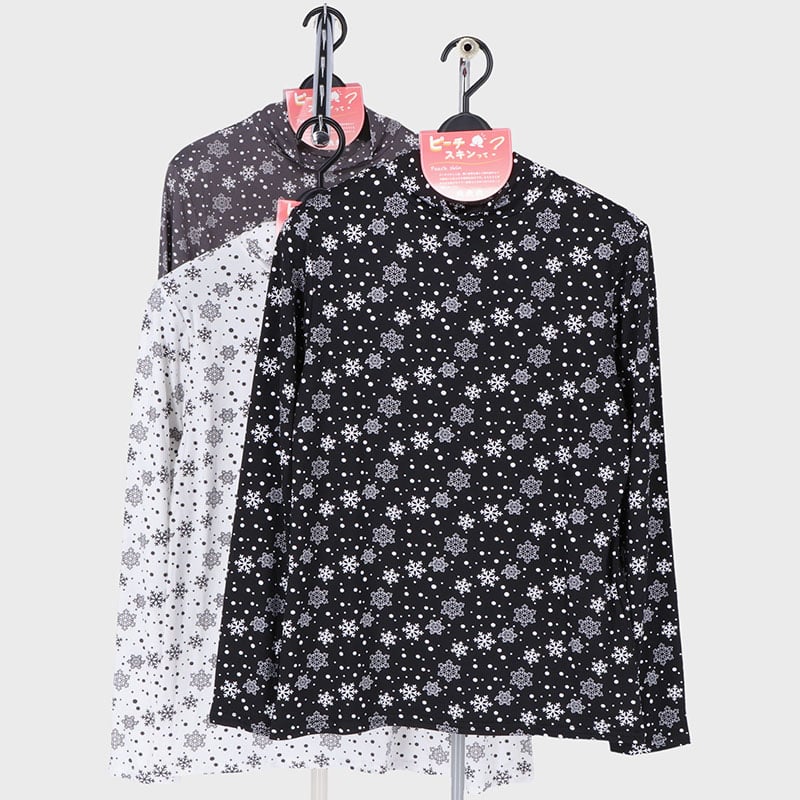 婦人やわらかタッチプリントTシャツ