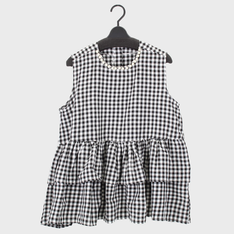 婦人チュニック丈ベスト