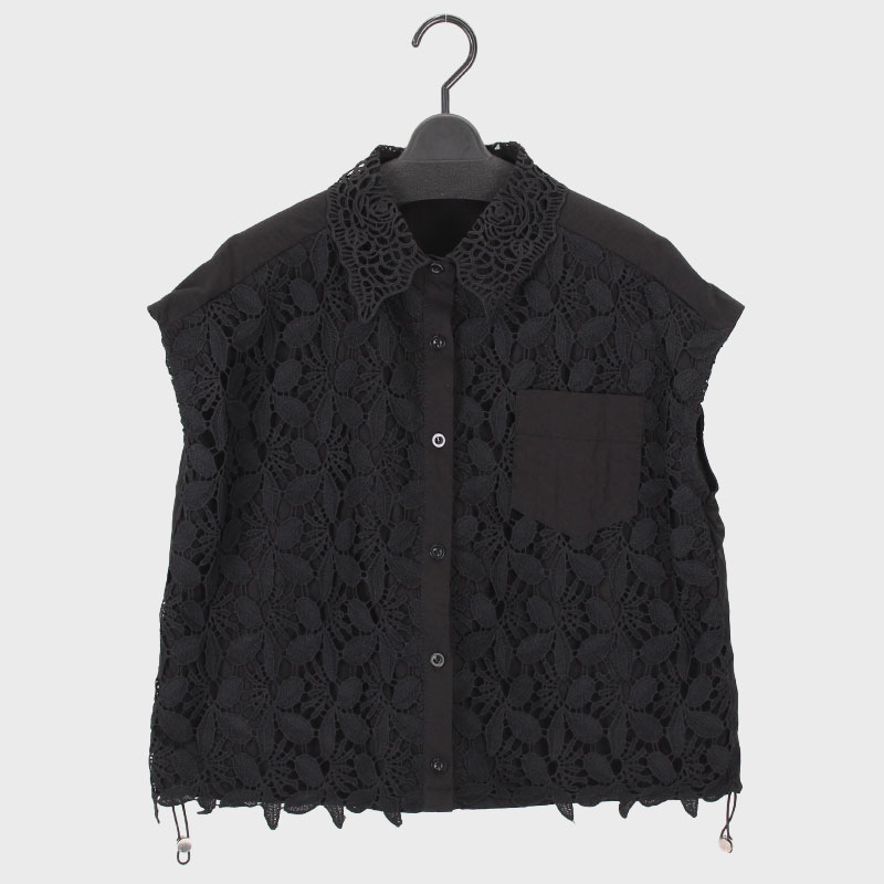 婦人レースシャツ