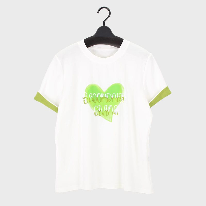 婦人ハートTシャツ