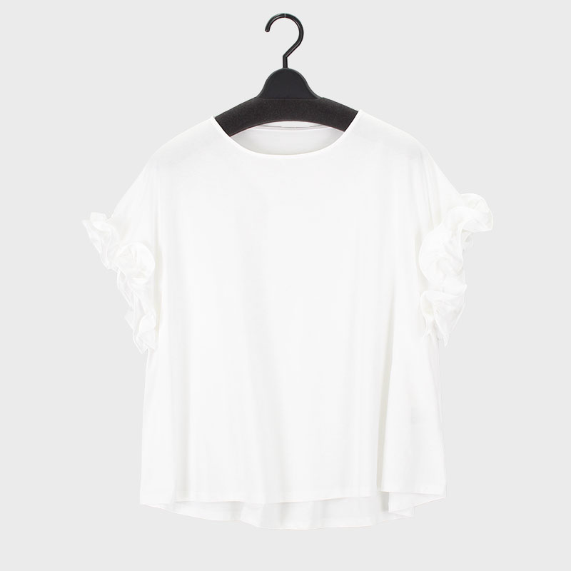 婦人『大西オリジナル』フリルTシャツ
