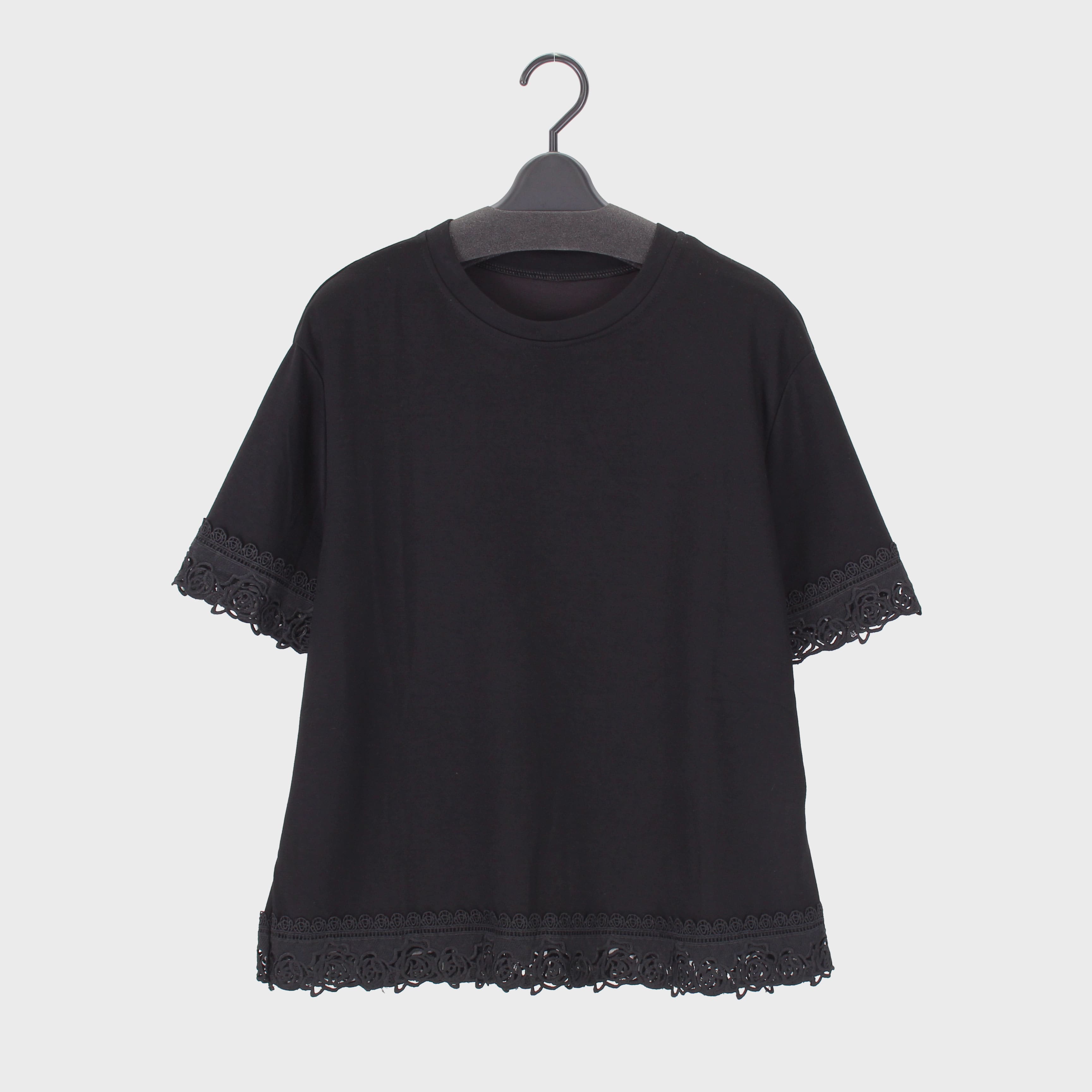 婦人『VERITE』バラレースTシャツ