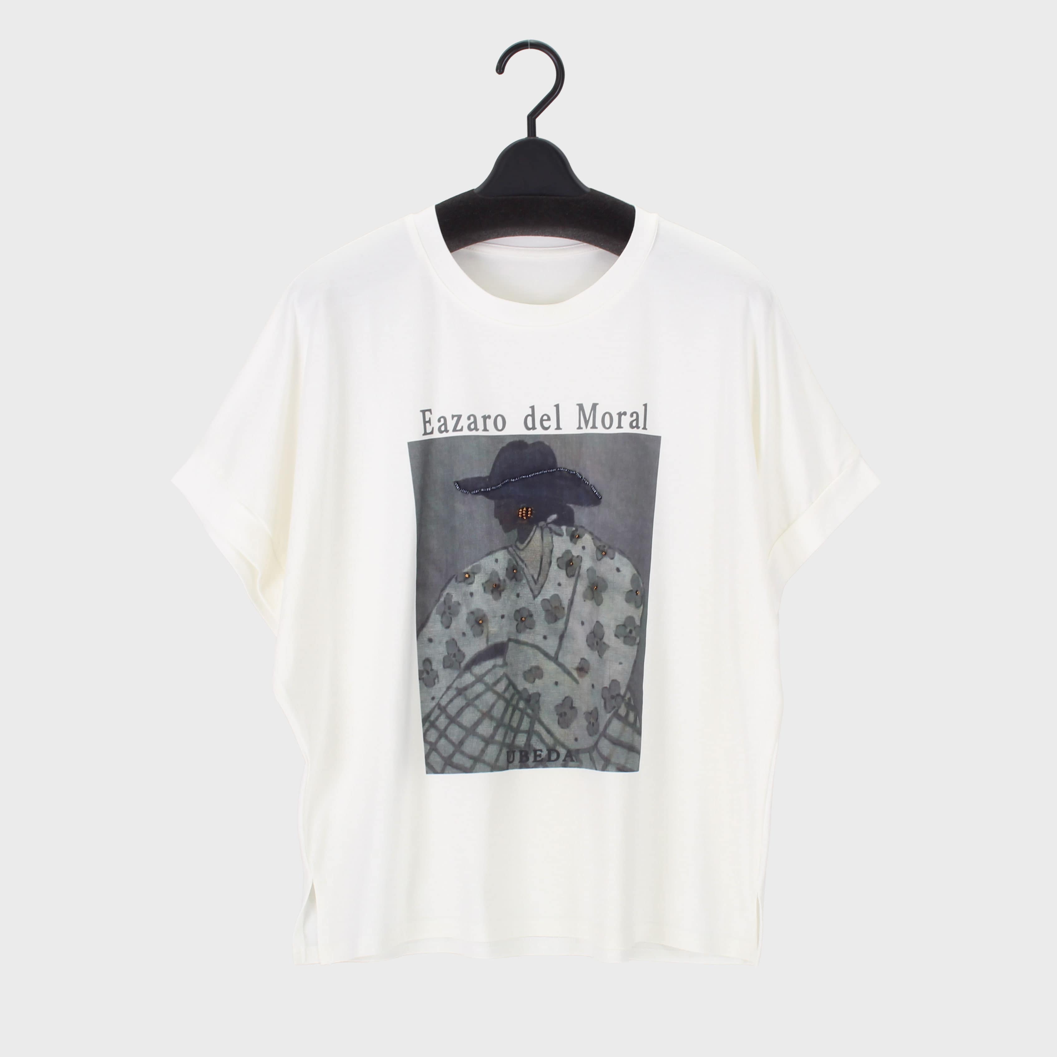 婦人『VERITE』ビース女性プリントTシャツ