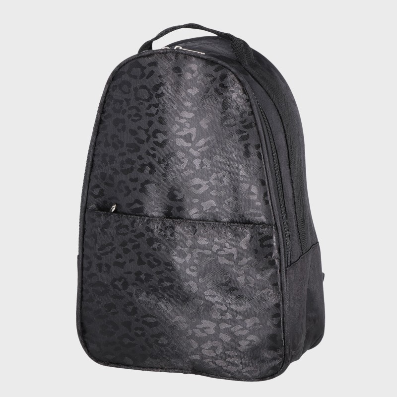 婦人ヒョウ柄リュックサック