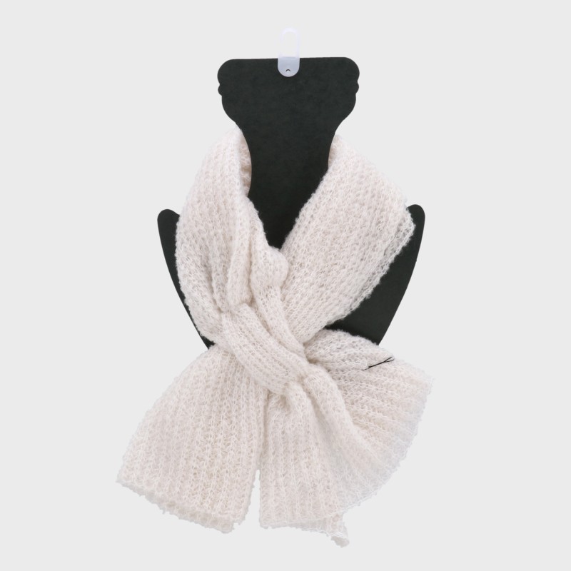 『日本製シリーズ』差込みミニマフラー(無地)