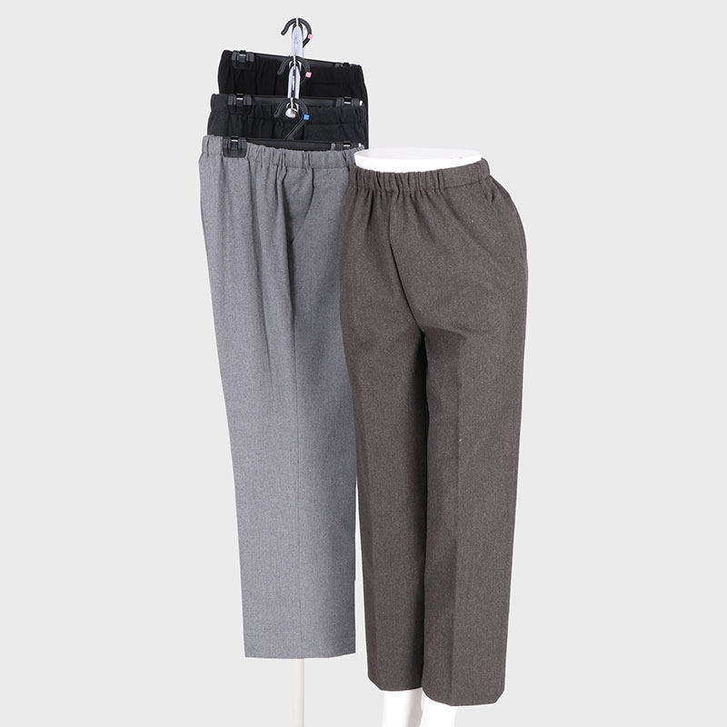 婦人日本製両面起毛裏付きフリーパンツ