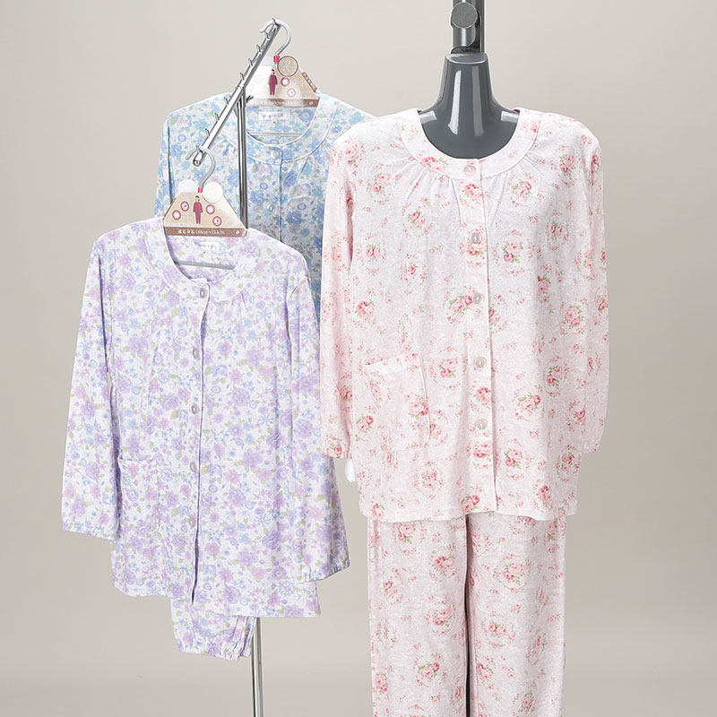 婦人LL寸キルトパジャマ