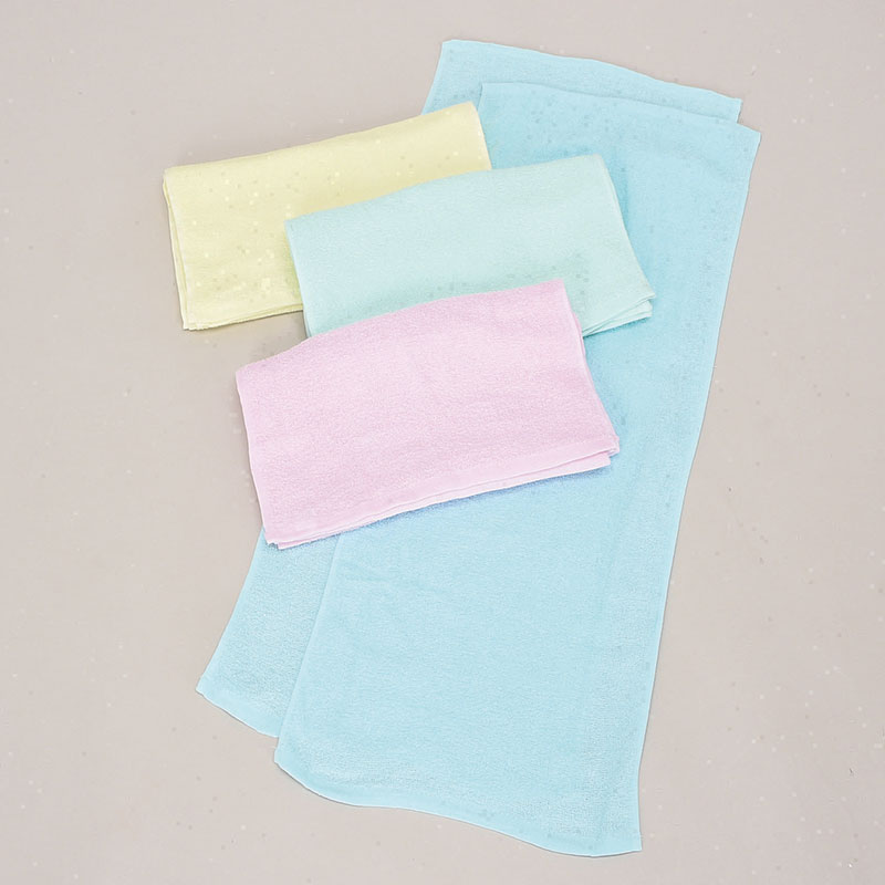 特価200匁パステルカラーフェイスタオル
