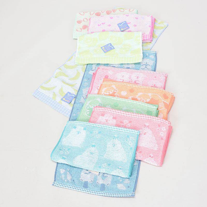 特価無撚糸フェイスタオル込み