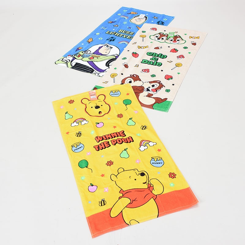 ディズニーコンパクトバスタオル