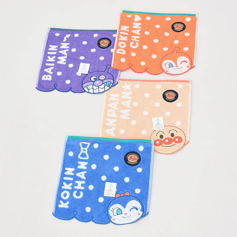 アンパンマンミニタオルハンカチ