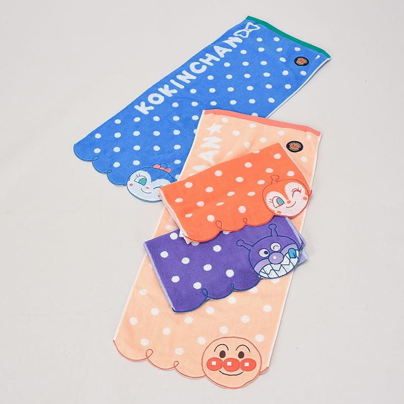 アンパンマンフェイスタオル