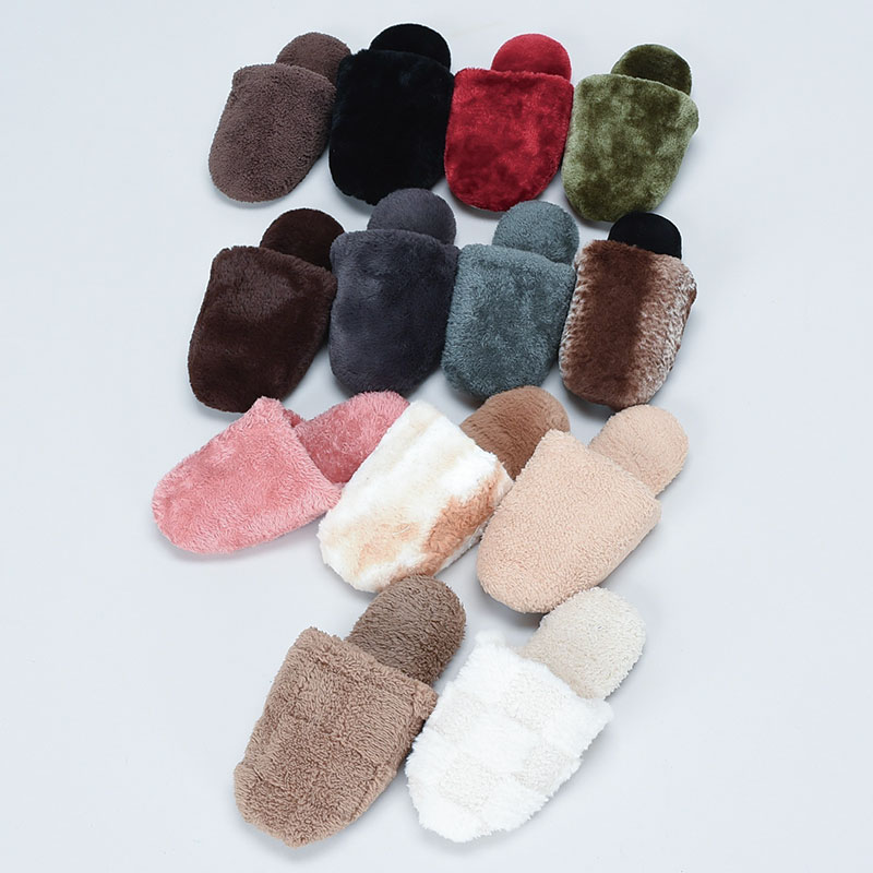 特価無地ボアスリッパ