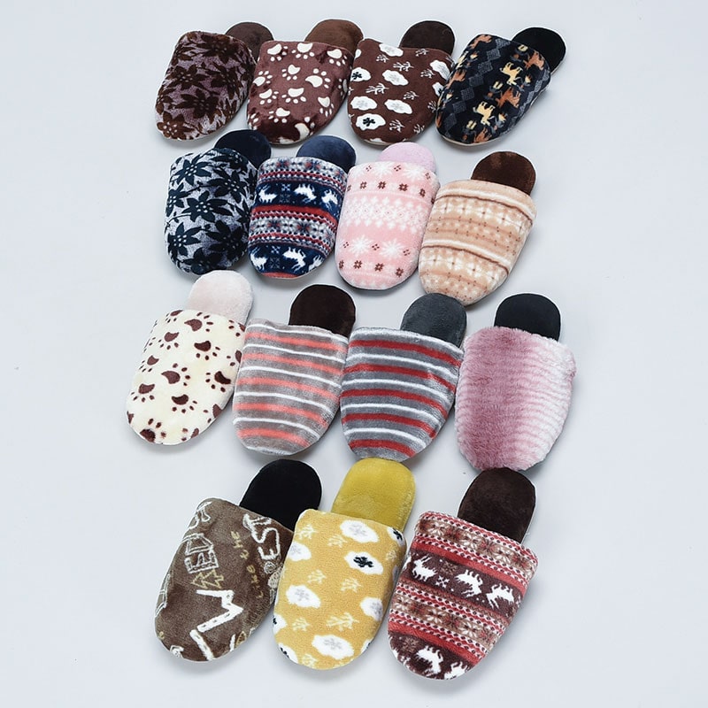 特価柄込ボアスリッパ