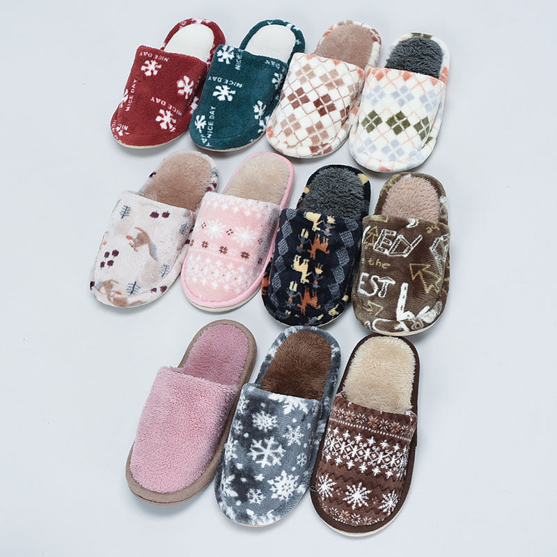 婦人特価外縫ボアスリッパ