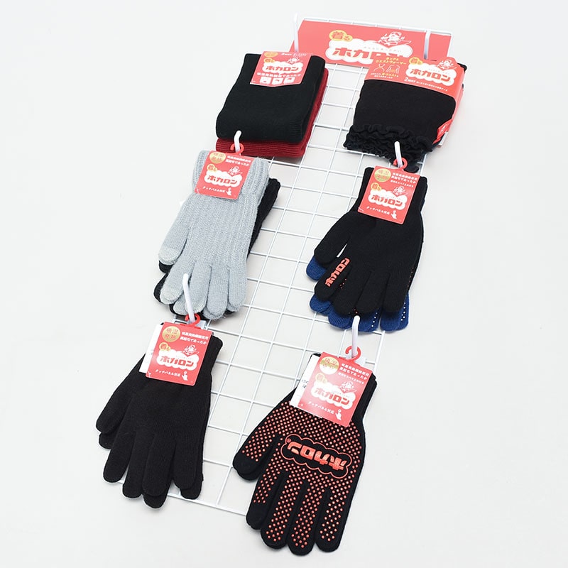 ホカロンネックウォーマー・手袋什器セット