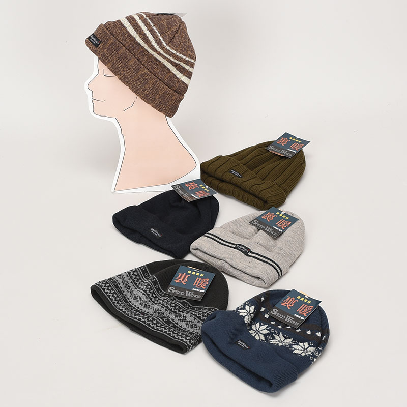 紳士スピードウィングフリース付きワッチ