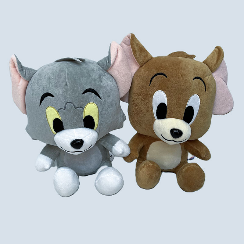 TOM&JERRY座りぬいぐるみ