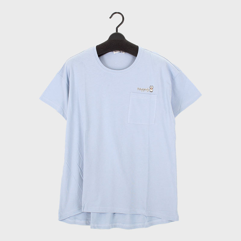 婦人5分袖接触冷感Tシャツ