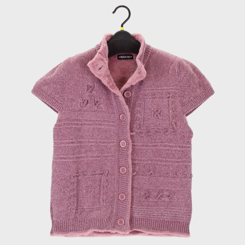 婦人S寸モール裏ボアベスト(モチーフ)